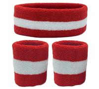 Towel Sweat Bands Set for Men Women Basketball Yoga Headband Tennis Wristbands Sport Gym Running Volleyball Wrist Wrap Sweatband pour Gym,Course(Color 1)