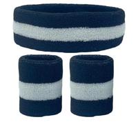 Towel Sweat Bands Set for Men Women Basketball Yoga Headband Tennis Wristbands Sport Gym Running Volleyball Wrist Wrap Sweatband pour Gym,Course(Color 6)