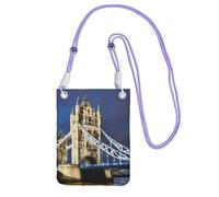 Tower Bridge In London Sac à bandoulière imprimé pour femme, sac à bandoulière, mini sac de voyage, sac de sport, sac pour téléphone, portefeuille