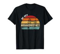 Tower Bridge Royaume-Uni Angleterre Ma ville Culture britannique Grande-Bretagne T-Shirt