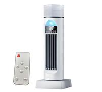 Tower Climatiseur AC | Ventilateur AC personnel - Refroidisseur silencieux sans pales avec 6 vitesses, télécommande, réservoir d'eau, humidificateur avec minuterie 6 h pour chambre à coucher et bureau