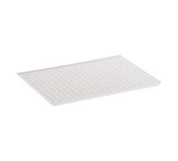 YAMAZAKI Égouttoir Tower 3328 pour verres et tasses résine ABS 42,5×30,7×1,5 cm Blanc