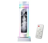 Tower Fan 34cm 6 Speeds 110° Oscillating Bladeless With Humidifier