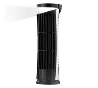 Tower Fan, USB Charging Bladeless Blowing Device, Adjustable Ambient Lighting, Compact LED Cooling System For Bedroom, Living Room, Desk, Studio, Car, Kitchen, Travel, Garage, 2.99x2.99x10.24 Inches