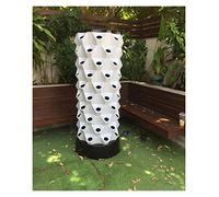 Tower Garden, Système de culture hydroponique aéroponique planteur tour d'ananas for jardin intérieur serre en plastique plantation sans sol(6-Layer 48 Planters)