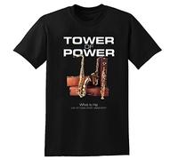 Tower of Power What is Hip T-Shirt Men Unisex Tee Black S Unisex 100% Cotton Short-Sleeve T-Shirts Black XXXL