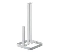 YAMAZAKI – Porte-essuie-tout Tower 6781 en acier blanc – 11 x 11 x 26,5 cm