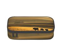 Tower Paris Sac de rangement pour bureau d'affaires, trousse à crayons, trousse à crayons, trousse de maquillage, Vache drôle des Highlands, One Size