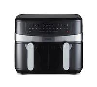 Tower T17088 Vortx Xpress Air Fryer - Friteuse sans Huile - Friteuse Électrique à double panier avec fonction Smart Finish, Puissance de 2 600 W, 9 L, Noir