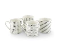 Tower T874004 Lot de 4 tasses à dessin Gris