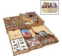 TowerRex Gloomhaven - Organiseur de rangement avec extension de cercles oubliés - Kit de rangement pour cartes et jetons