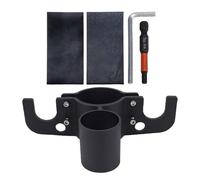 Towing Organizer - 7 Way Waterproof Trailer Plug Holder | Compact Aluminum Alloy RV Accessories for Travel Trailers Outside for Car SUV Truck Van RV Camper Travel Road Trip Automobile Driver