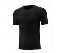 Towintec Chemise À Manches Courtes pour Garçons Courte Sport Tee-Shirt | Base De Compression, Qéchage Rapide, Bas De Maillot, Course À Pied, Gym, Basket-Ball, Football, Entraînement, Respirant