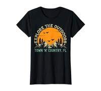 Town 'n' Country, Floride - Explorez Le Plein air T-Shirt Graphique avec Valeur