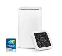 TOWNEW Poubelle intelligente blanche, capacité de 15,5 litres