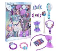 Townley Girl Disney Frozen Kit d'accessoires pour Cheveux pour Filles à partir de 3 Ans (20 pièces)