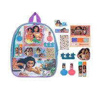 Townley Girl Disney Moana 2 Ensemble de sac à dos rempli de maquillage comprenant un baume à lèvres, un vernis à ongles, une lime à ongles, des n
