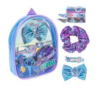 Townley Girl Disney Stitch Mini sac cadeau avec chouchous et nœuds pour cheveux et pinces à cheveux pour enfants à partir de 3 ans Idéal pour les fêtes, les anniversaires, les bas de Noël