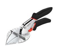 TOWOT Cisailles à onglets, coupe à onglet d'angle, ciseaux à goulottes multifonctionnelles pour coupe angulaire