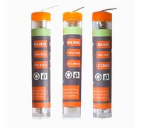 TOWOT Fil à souder sans plomb avec noyau en colophane, 3 pièces (1,2 mm/1,0 mm/0,8 mm) 10 g étain plomb colophane noyau flux fer outil de soudure pour soudure électrique