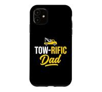 Towrific Dad Tow Truck Driver Dad Father Towing Car Pickup Coque pour iPhone 11