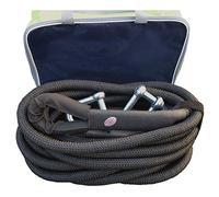TOWROPE PLUS Heavy Duty Ceinture de remorquage 4x4, Voiture Sangle de remorquage, Corde de remorquage, avec 2 Crochets de sécurité et Sac de Rangement (Size : 5m/5t)