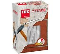 TOX Attack 100 pièce(s) Kit de fiches murales et vis 60 mm