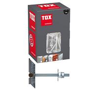 TOX Bouchon inclinable Spagat Pro M8 mm, 10 pièces, 023100171, argenté