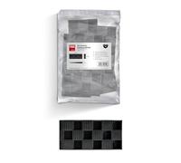 TOX Cales de montage Distance Wedge en plastique (PP), noir, utilisation polyvalente, alignement antidérapant, résistant aux intempéries, 90x45x15 mm, 1 sachet, 10 pces, 0656001151