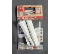 TOX Cheville À Cadre Tetrafix XL 8 X 80 Mm, 021700101, Blanc, 6 Pcs.