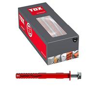 TOX cheville pour cadre Fassad KB 10 x 140 mm, 50 pièces, 062101631 Rouge