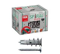 TOX 068 101 021 100 pièce(s) Kit de fiches murales et vis 32 mm