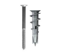 Tox Cheville pour plaques de plâtre + vis, Spiral Plus 37-4 S, 50 pièces - 068101041