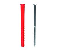 TOX Cheville universelle longue Constructor 10x100 mm + vis, 25 pièces - 22102491