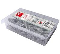 Tox Chevilles en spirale pour plaque de plâtre, assortiment Indoor Box, 180 pièces, 094901112
