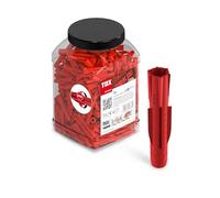 TOX Chevilles universelles TRI 10 x 61mm en Big Pack, chevilles pour presque tous les matériaux de construction, 200 pièces dans une boîte ronde incassable et polyvalente, 2500 ml, 010260003