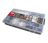 TOX coffret assortiment Plug & Play, 320 pièces, cheville universelle avec vis, 01190101 G