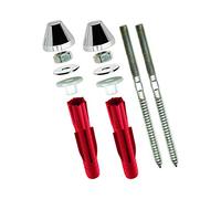 Kit de fixation TOX TRI-2 04510149 pour urinoir et lavabo, chromé