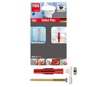 TOX Fixation WC sur pied Toilet Plus, 2 pcs., 045701461