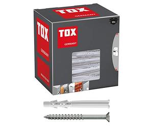 TOX Fixations universelles pour ouvertures Tetrafix XL 6x65 mm, 50 pcs., 021101051