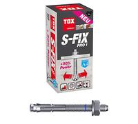TOX goujon d'ancrage en acier inoxydable A4 S-Fix Pro 1, M12x110/10 mm, 25 pièces, 040171141