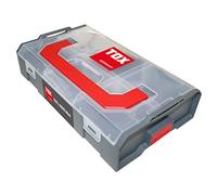 TOX L-Boxx Mini, efficace, boîte de tri compacte et claire pour vis + chevilles, adaptable individuellement + empilable, en plastique alimentaire + résistant au lave-vaisselle, 094900601