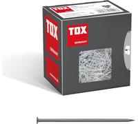 TOX Nails 063100108 Clous métalliques M 2,5 x 60 mm avec tête fraisée pour des connexions faciles en bois et surfaces planes Utilisation universelle en intérieur et en extérieur Acier nu 400 g