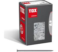 TOX Nails 063100111 Clous métalliques M 3,4 x 90 mm avec tête fraisée pour des connexions faciles en bois et surfaces planes, possibilité d'utilisation universelle en intérieur et en extérieur, acier