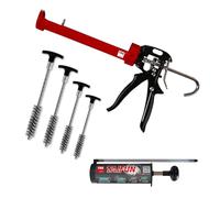 TOX Set avec brosses Brush M8/M10/M12/M16, soufflette Taifun, pistolet Liquix Blaster, nettoyage facile du trou de perçage, 084909279