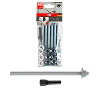 TOX tige filetée en acier galvanisé Stix M10 x 130, 6 pièces, 070701131