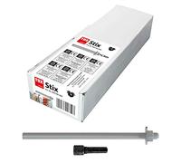 TOX tige filetée en acier galvanisé Stix M12 x 250, 10 pièces, 070101221