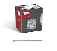 TOX Tiges métalliques Nails 2,5x60 mm à tête fraisée pour des assemblages simples de bois et des surfaces planes, utilisation universelle à l'intérieur et à l'extérieur, 400 g, 063100108