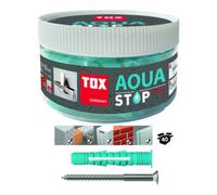 TOX TOX Cheville Aqua Stop Pro 8/50 + Vis pour boîte ronde, lot de 20 Quantité:1