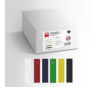 TOX Window Distance cales de vitrage assortiment 600 pcs, cales d'espacement multicolores en plastique, charge jusqu'à 3 tonnes, polypropylène, chaque taille 100 pcs, 1 carton, 065100101